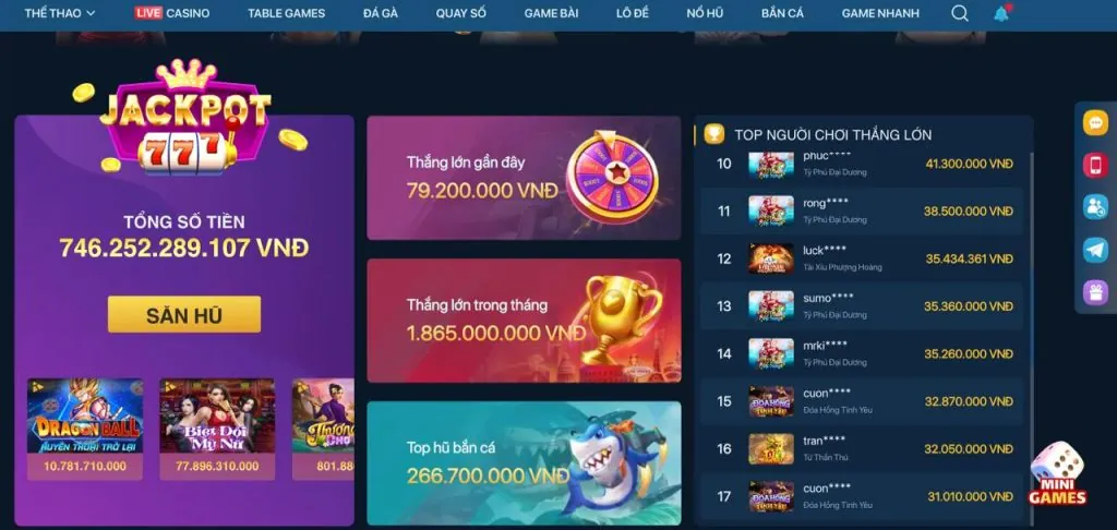 Ngũ Long Bắn Cá mcw 67